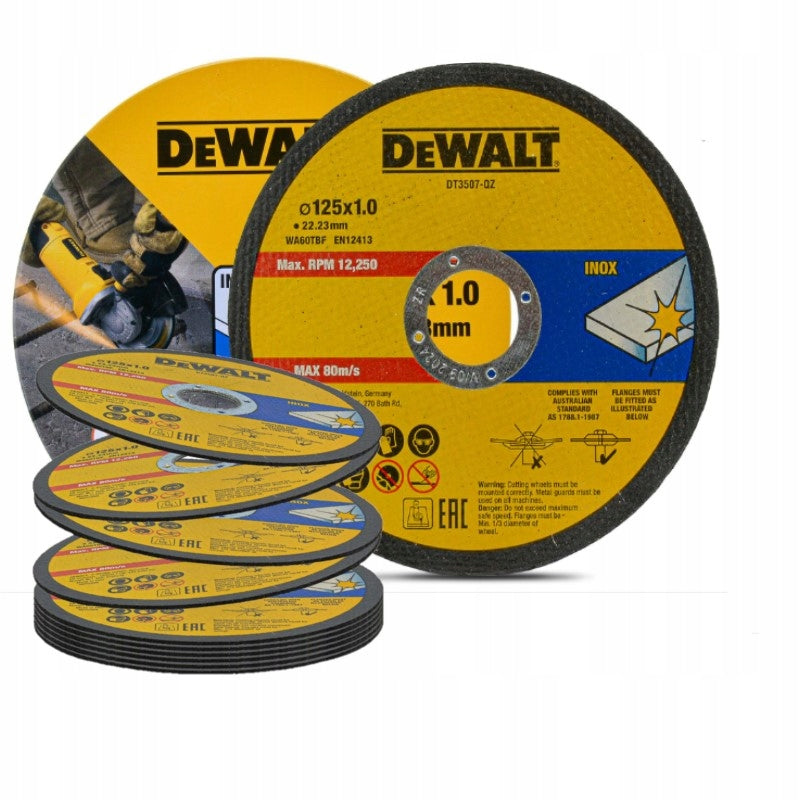 Tarcza tnąca DeWalt 125 mm 1,0 mm do stali Inox