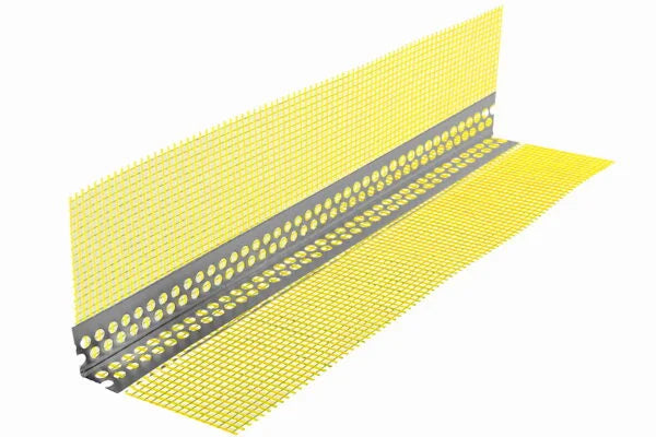 Narożnik aluminiowy z siatką żółtą 2,5m