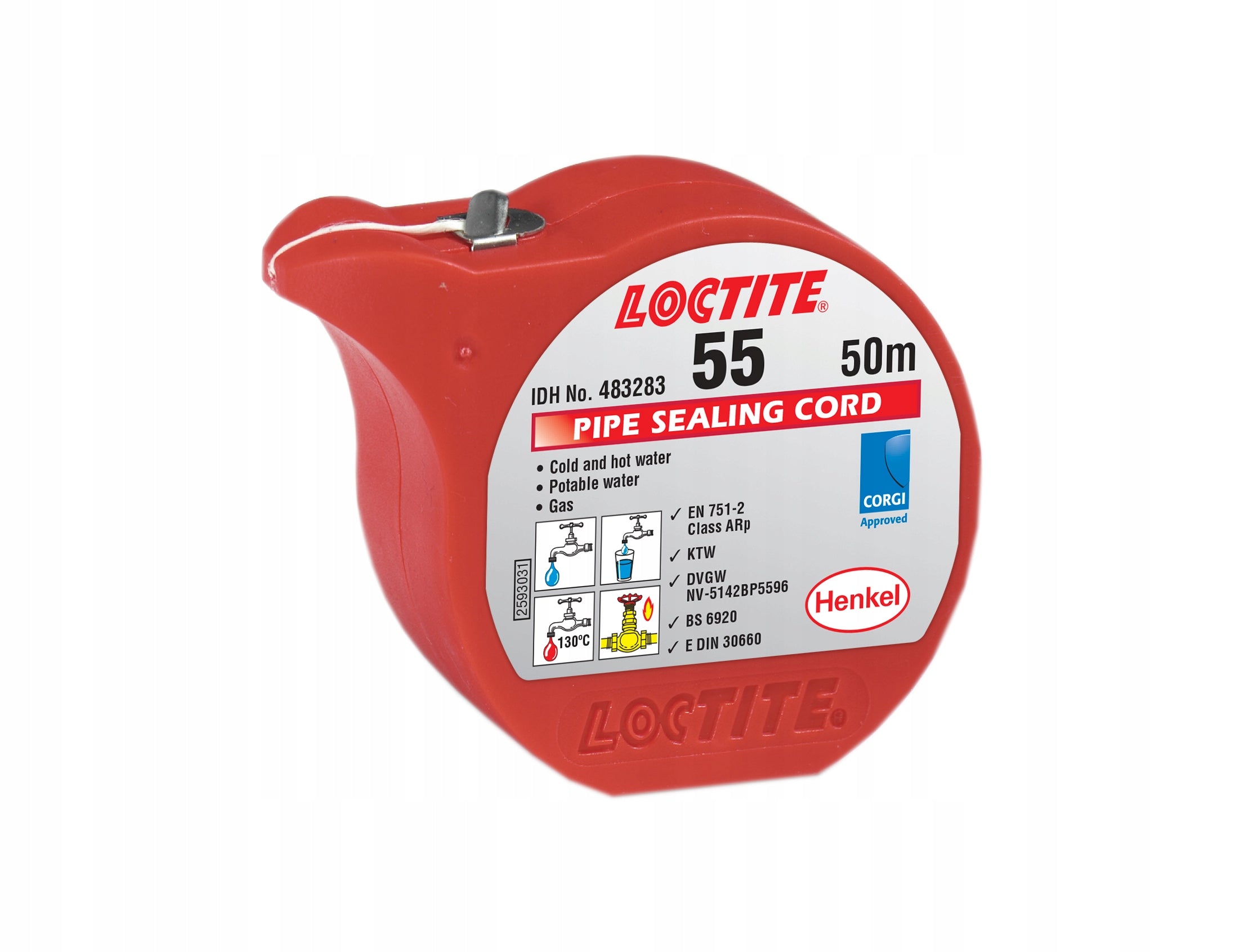LOCTITE 55 Nić uszczelniająca 50m