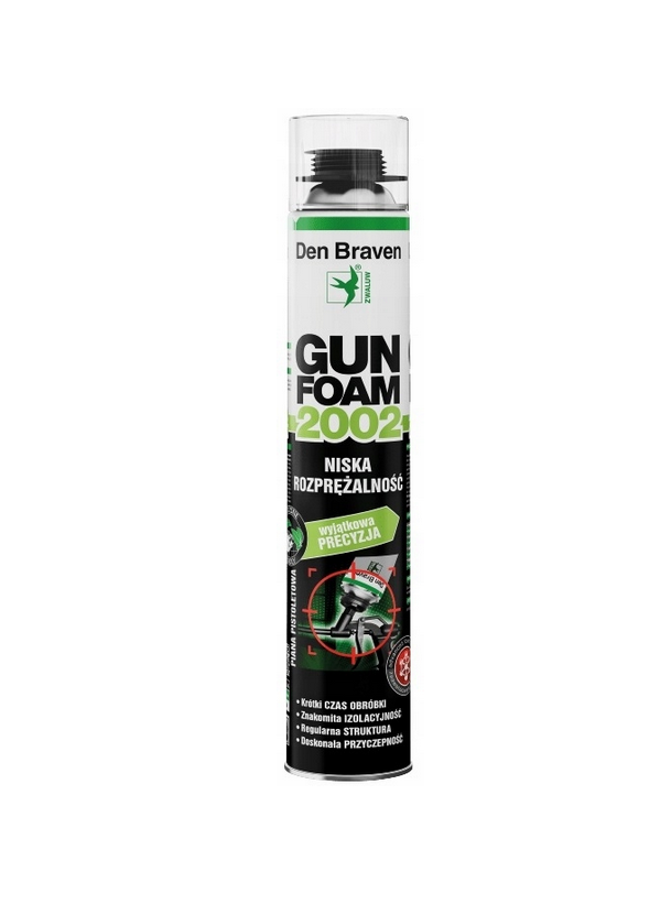 Den Braven piana pistoletowa GUNFOAM 2002 750 ml