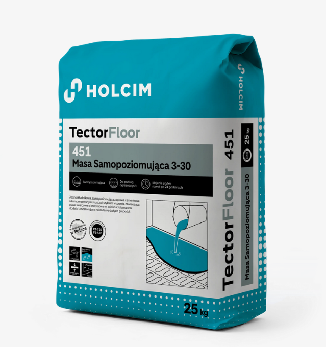 TectorFloor 451 Masa samopoziomująca 3-30