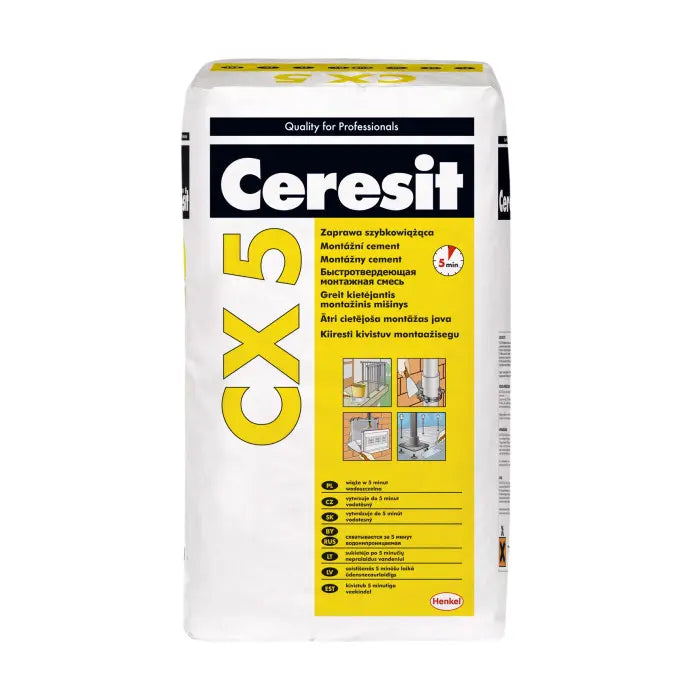 Ceresit CX 5 Zaprawa Cementowa Szybkowiążąca 20 kg