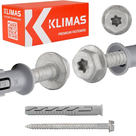 Kołki rozporowe ramowe Klimas KPS-FAST 10x300 mm ocynkowane 20szt