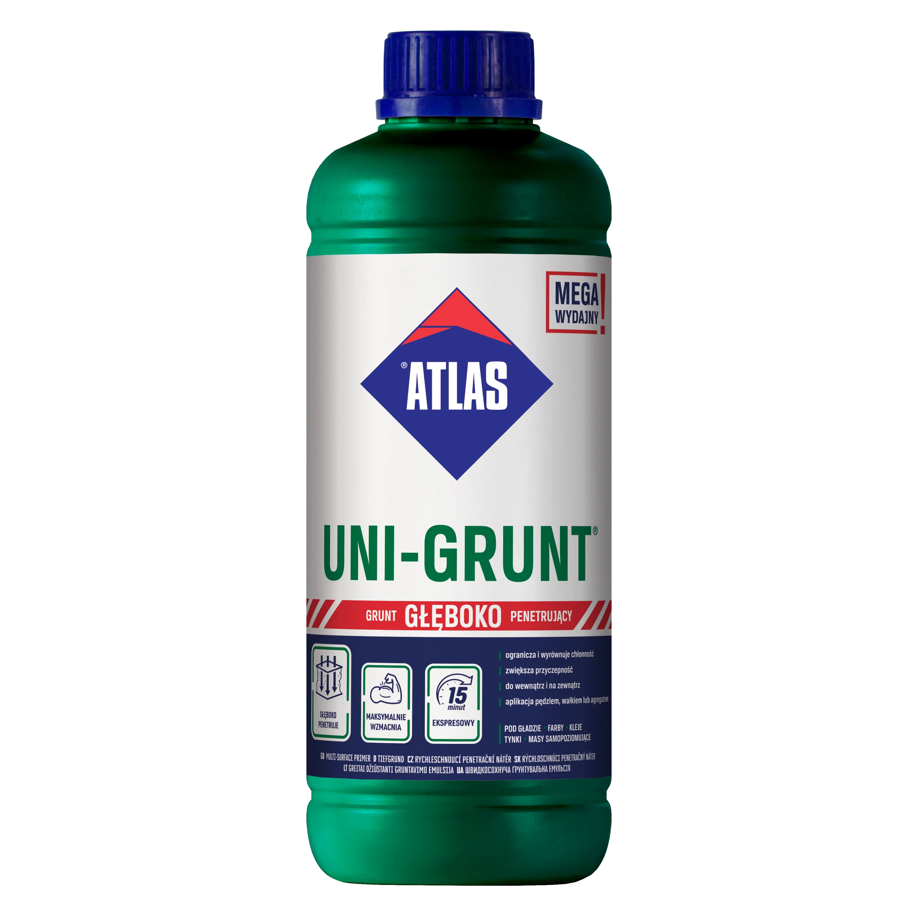 Grunt Głęboko Penetrujący Uni-Grunt 1l Atlas