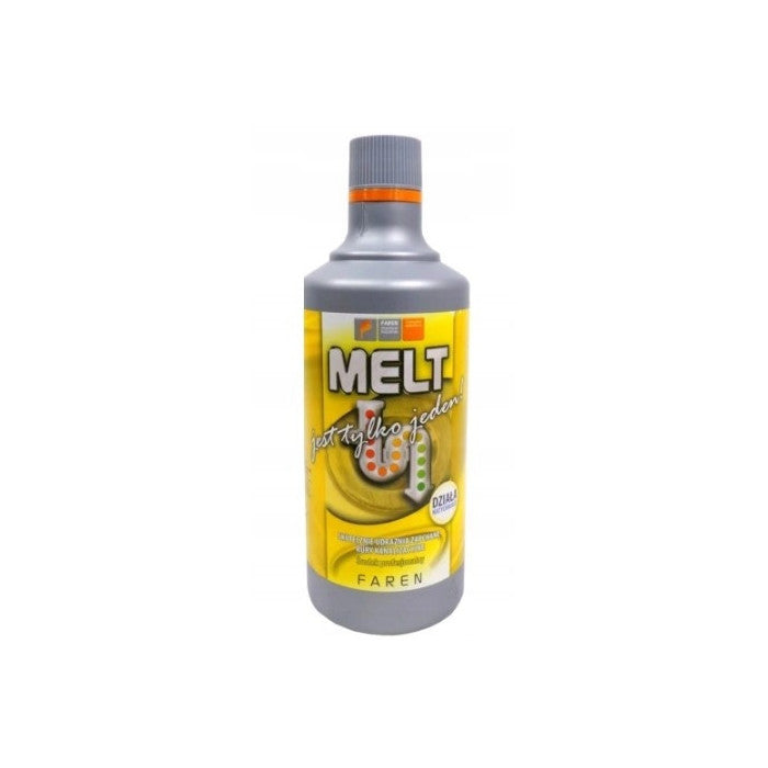 MELT ŚRODEK DO UDRAŻNIANIA RUR KANALIZACYJNYCH SYFONÓW MOCNY PREPARAT 750ML