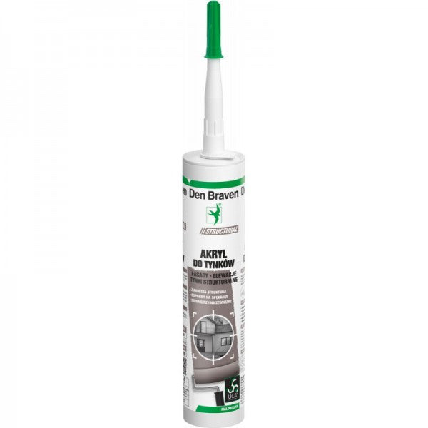 Den Braven Akryl do tynków Acryl-ST 280 ml biały